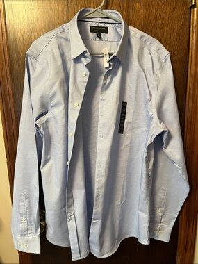Banana Republic Light Blue Men's Oxford Dress Shirt